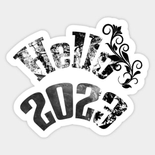 HELLO 2023 (HNY) Sticker